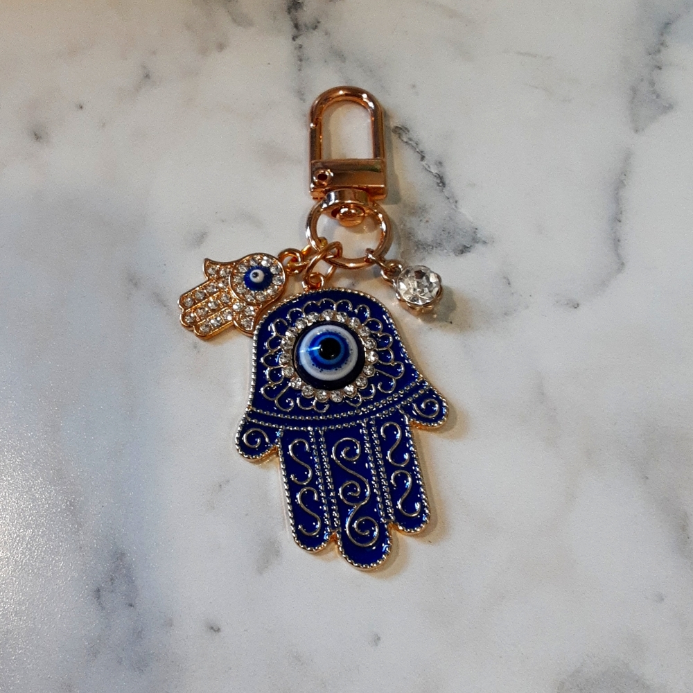 NEW bag charm Devils eye